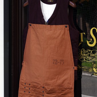 WORK WOOL VEST [with APRON]