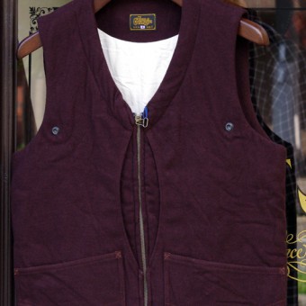 WORK WOOL VEST [with APRON]