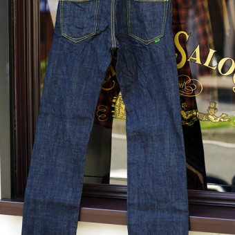 STRAIGHT DENIM PANTS [14oz]