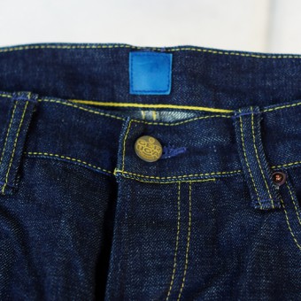 STRAIGHT DENIM PANTS [14oz]