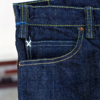 STRAIGHT DENIM PANTS [14oz]