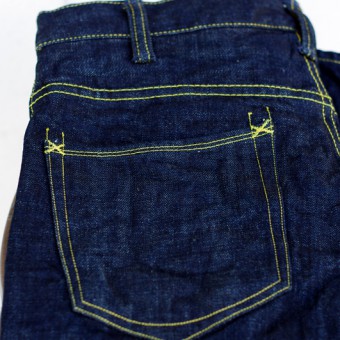 STRAIGHT DENIM PANTS [14oz]