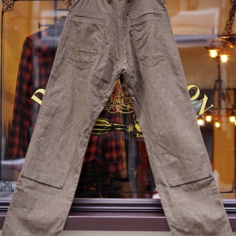 F.B. PATCH PANTS [WOOL COTTON]