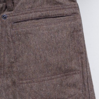 F.B. PATCH PANTS [WOOL COTTON]