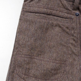 F.B. PATCH PANTS [WOOL COTTON]