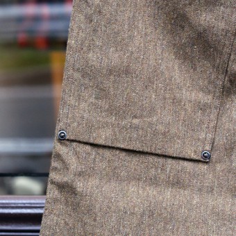 F.B. PATCH PANTS [WOOL COTTON]