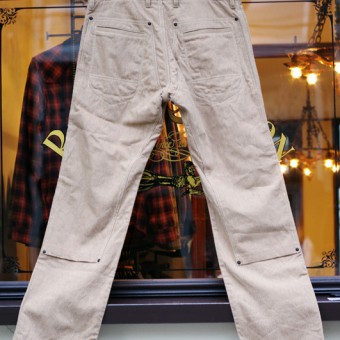 F.B. PATCH PANTS [WOOL COTTON]