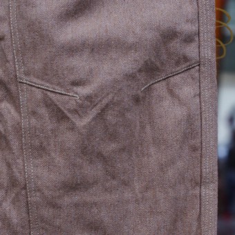 F.B. PATCH PANTS [WOOL COTTON]