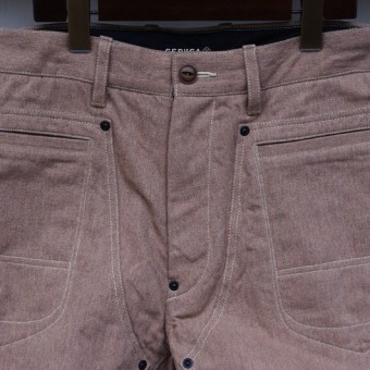 F.B. PATCH PANTS [WOOL COTTON]