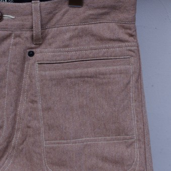 F.B. PATCH PANTS [WOOL COTTON]