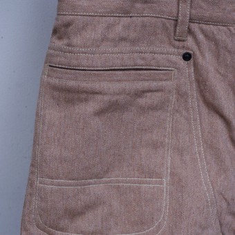 F.B. PATCH PANTS [WOOL COTTON]