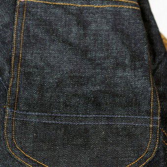 W-FRONT DENIM PANTS