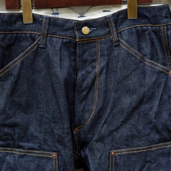 W-FRONT DENIM PANTS