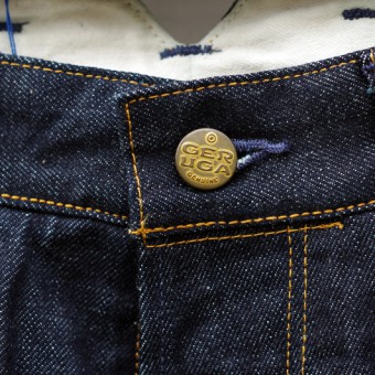 W-FRONT DENIM PANTS