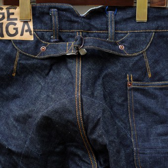 W-FRONT DENIM PANTS