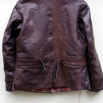 LEATHER SPORTS COAT