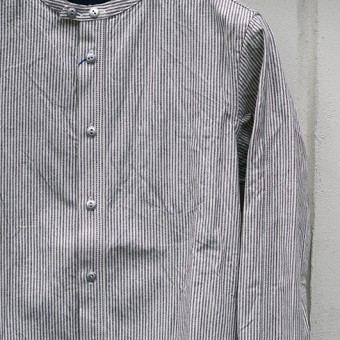 NO COLLAR SHIRTS [GRANDRELLE STRIPE]