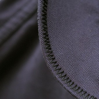 ROUND COLLAR SPORTS JACKET [COMBED YARN HB]