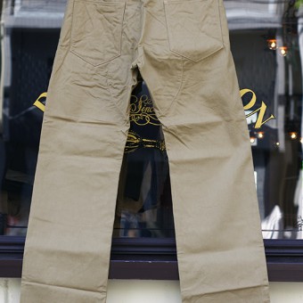 WORK TROUSERS [SELVEGE CHINO]