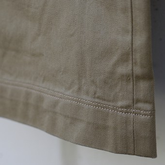 WORK TROUSERS [SELVEGE CHINO]