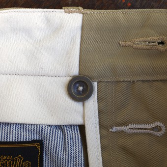 WORK TROUSERS [SELVEGE CHINO]