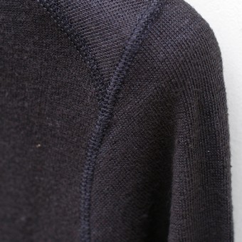 HENLY-NECK 2/3 SLEEVE CUT-SEWN [EUROPA LINEN]