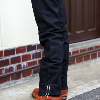 STRAIGHT DENIM PANTS [14oz]