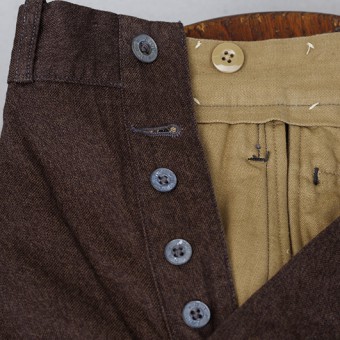 EARLY KHAKI TROUSERS