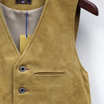 SUEDE LEATHER VEST