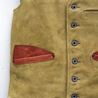 SUEDE LEATHER VEST