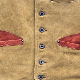 SUEDE LEATHER VEST