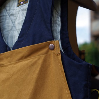 WORK VEST with APRON [MILITARY CORD]