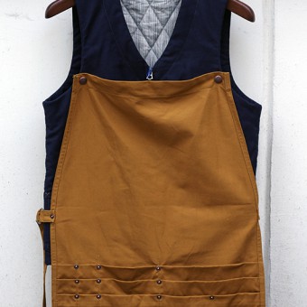 WORK VEST with APRON [MILITARY CORD]