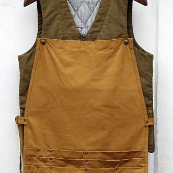 WORK VEST with APRON [MILITARY CORD]