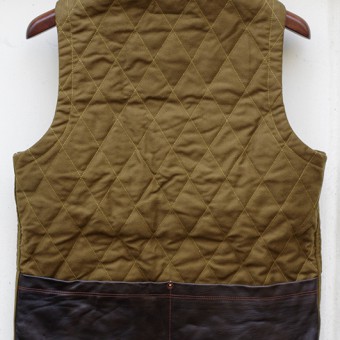 WORK VEST with APRON [MILITARY CORD]