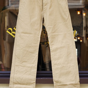 WORK TROUSERS [SELVEDGE DUCK]