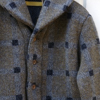 FANCY CHECK KNIT