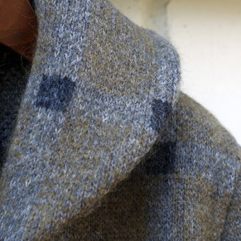 FANCY CHECK KNIT