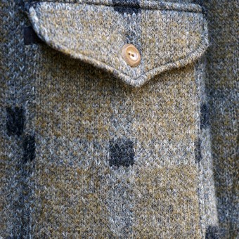 FANCY CHECK KNIT