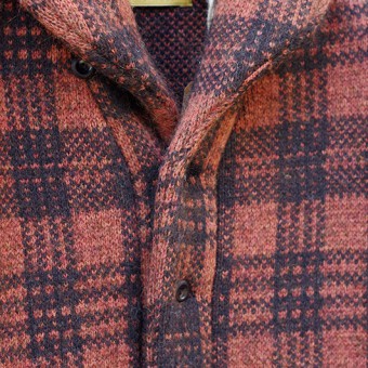 FANCY CHECK KNIT