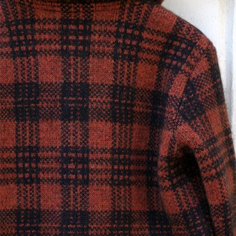 FANCY CHECK KNIT