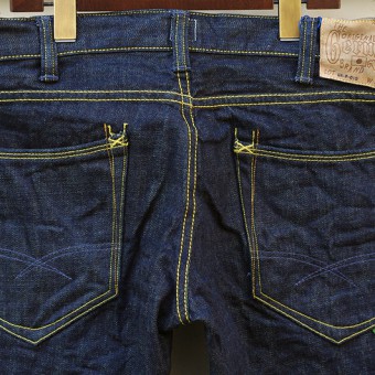 TIGHT-STRAIGHT DENIM PANTS [14oz]