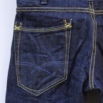 TIGHT-STRAIGHT DENIM PANTS [14oz]