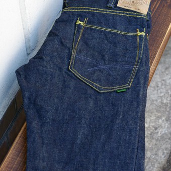 TIGHT-STRAIGHT DENIM PANTS [14oz]