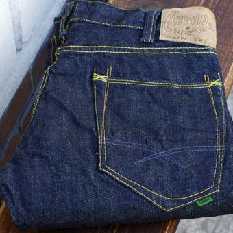 TIGHT-STRAIGHT DENIM PANTS [14oz]