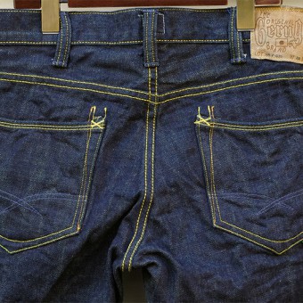 STRAIGHT DENIM PANTS [14oz]