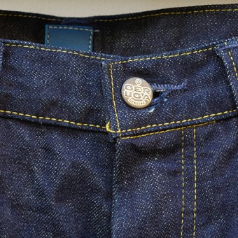 STRAIGHT DENIM PANTS [14oz]