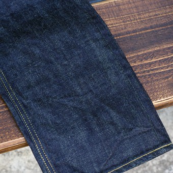 STRAIGHT DENIM PANTS [14oz]