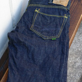 STRAIGHT DENIM PANTS [14oz]