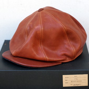 LEATHER DRESS CAP (Ear Guard)